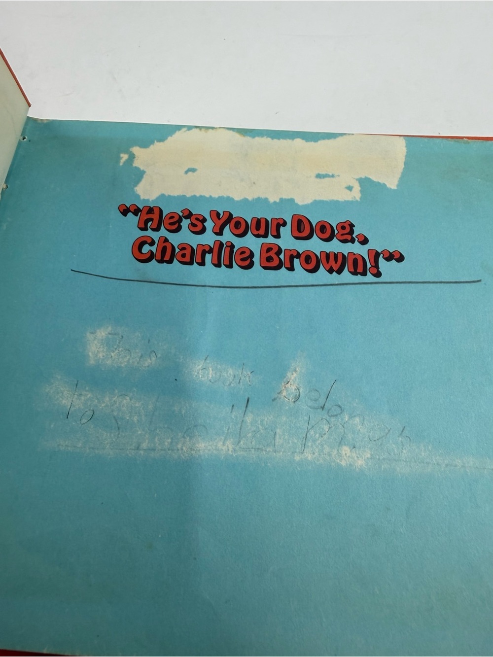 Lot of 5 VTG Charlie Brown Hard Back Books: Pumpkin, Christmas, Love... SEE ALL - Picture 5 of 7